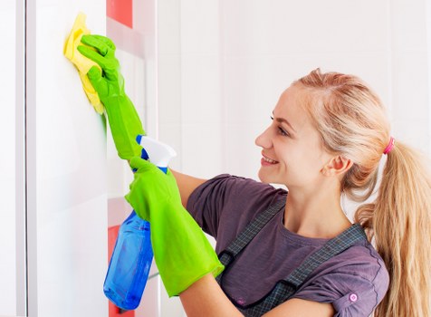 Cleaners Shoredich team at work in a modern office