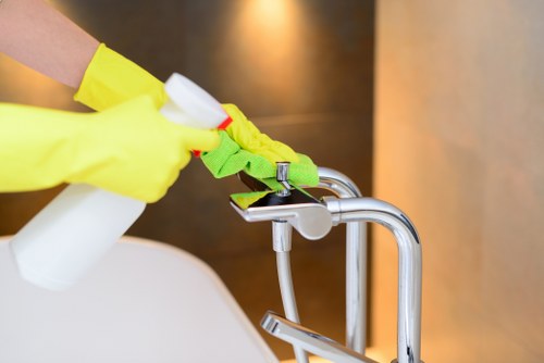 Cleaners Shoredich team in action
