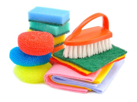 Advanced window cleaning equipment used by professionals